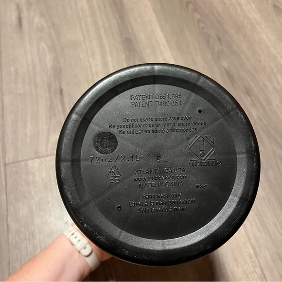 Green Bay Packets 72oz Large Thermos with Spicket Straw Pourer Handle - Picture 3 of 5